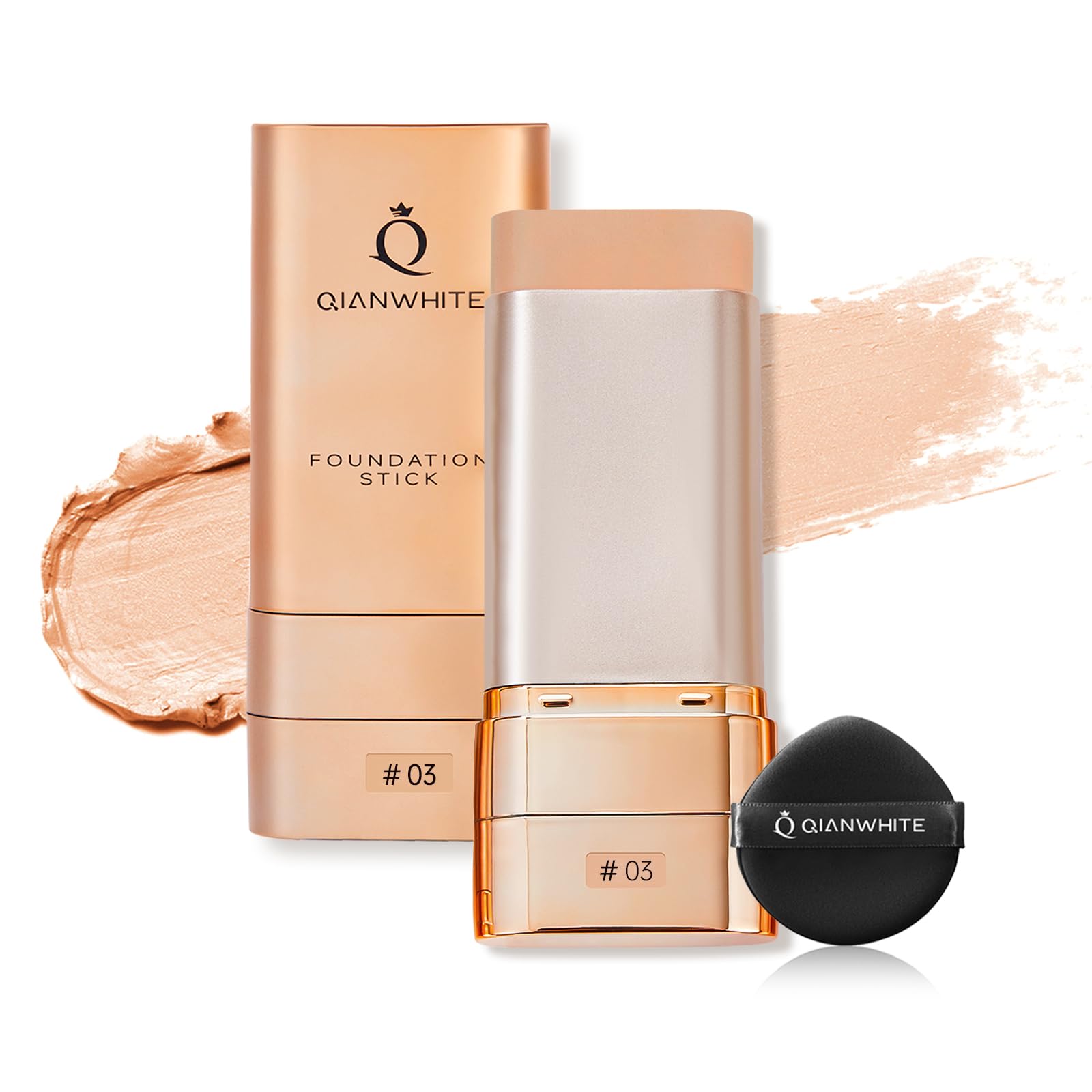 ファンデーション HACKTICK Complete Base Makeup 02 Amazon.com : QIANWHITE Korean Foundation Stick for Mature Skin